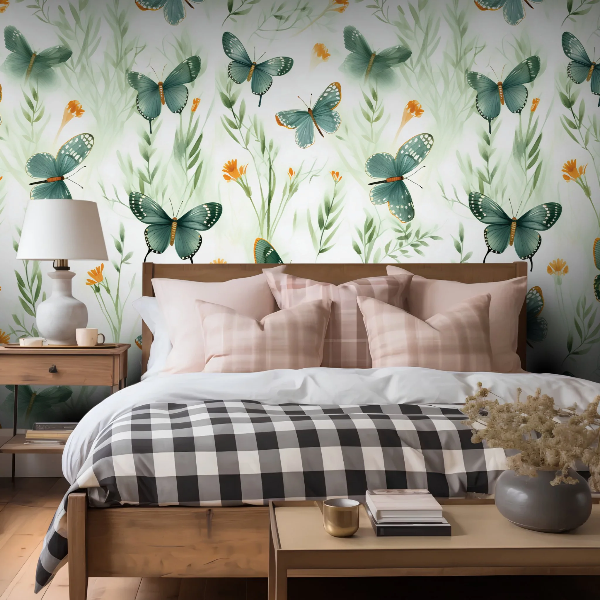 Arabella Butterfly Wallpaper - Image 3