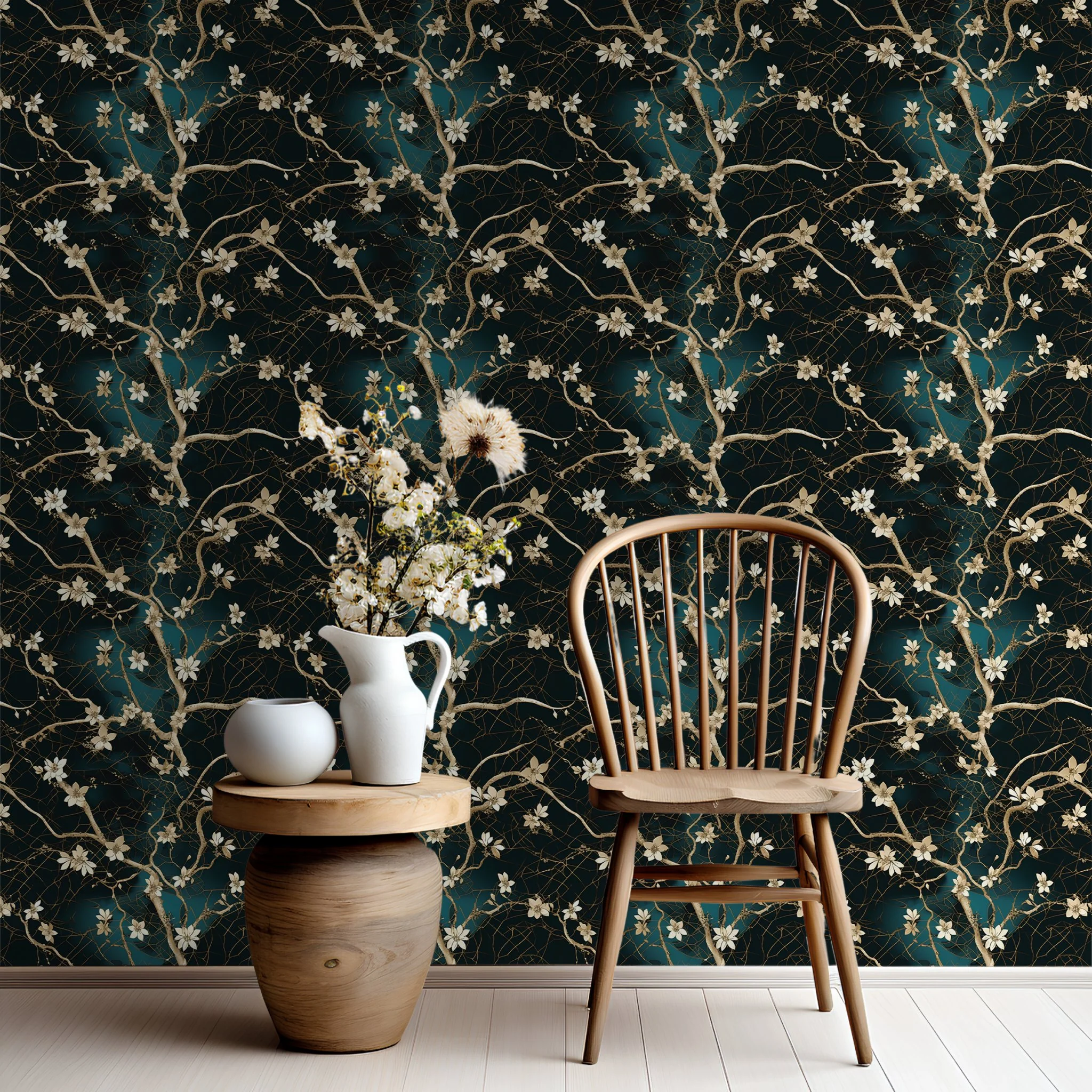Baroque Lace Wallpaper - Image 3