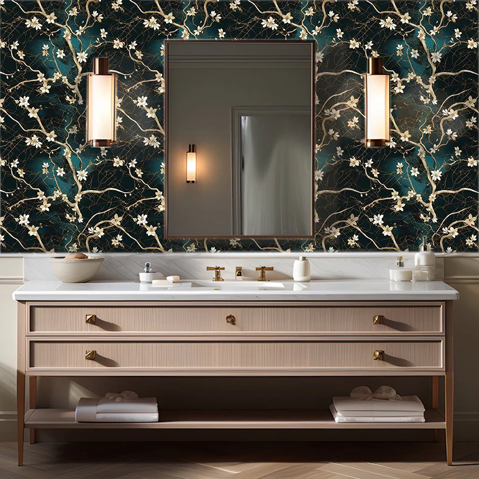Baroque Lace Wallpaper - Image 4