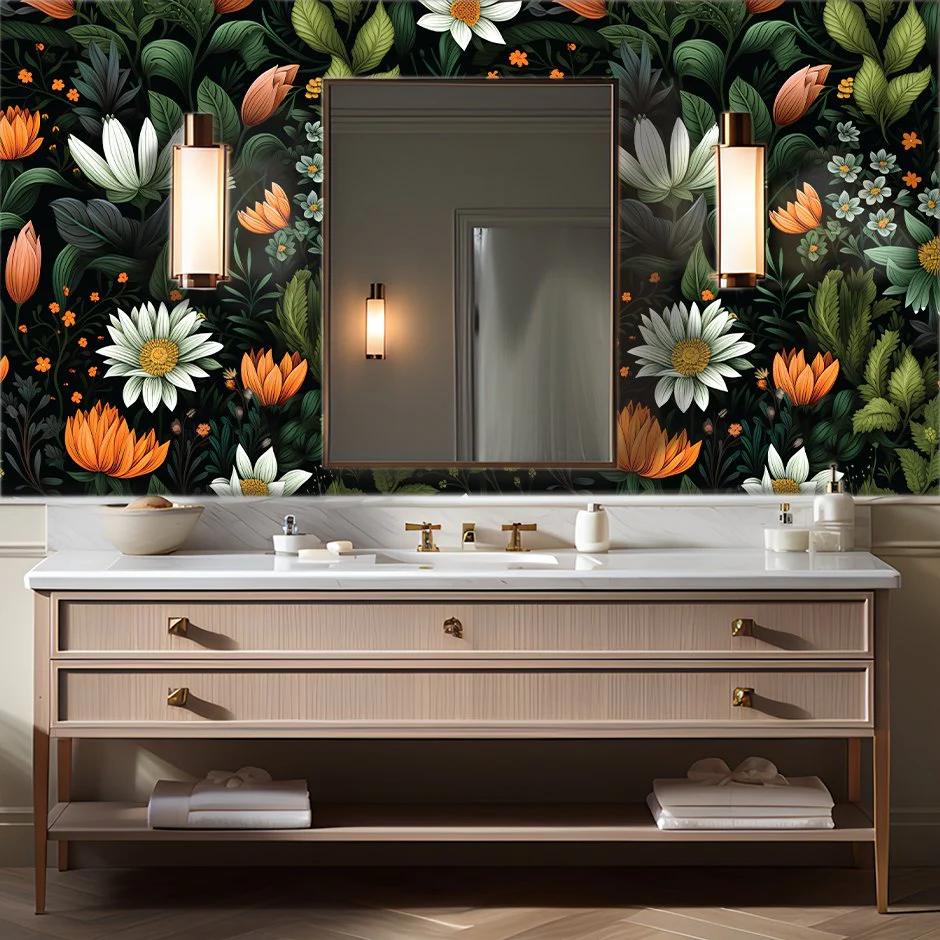Cami Floral Wallpaper - Image 3