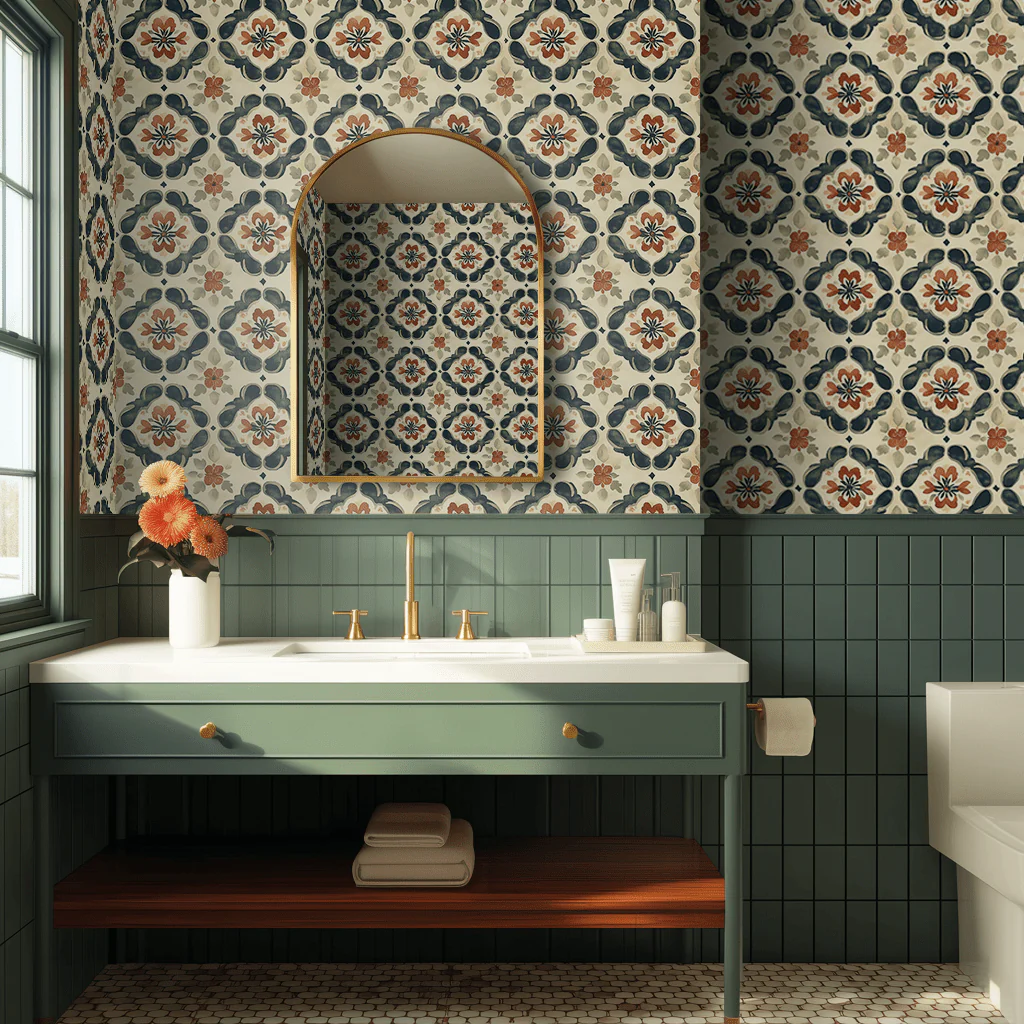 Claymoor Tile Wallpaper - Image 2