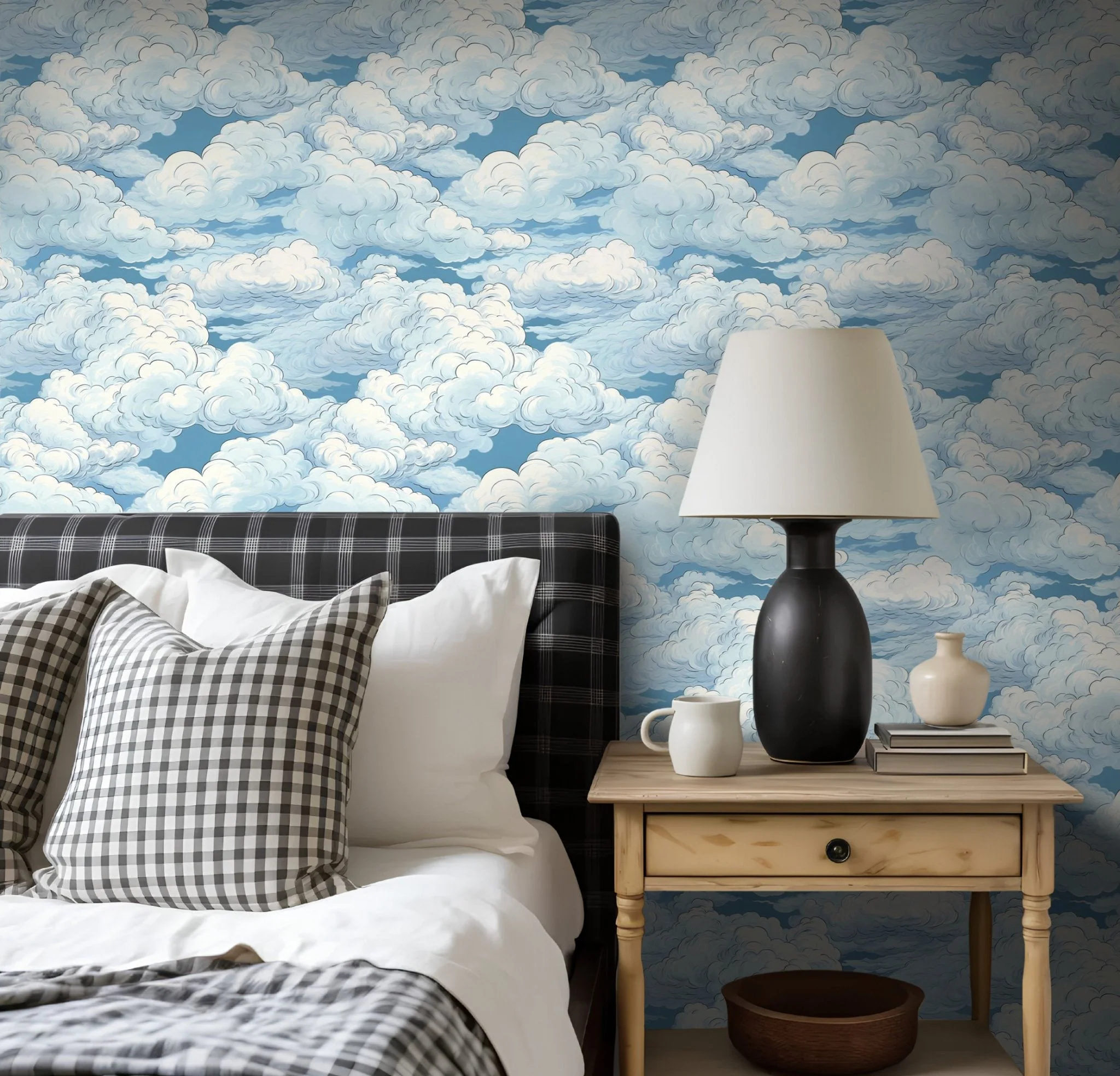 Cloudy Sketch Wallpaper - Image 3