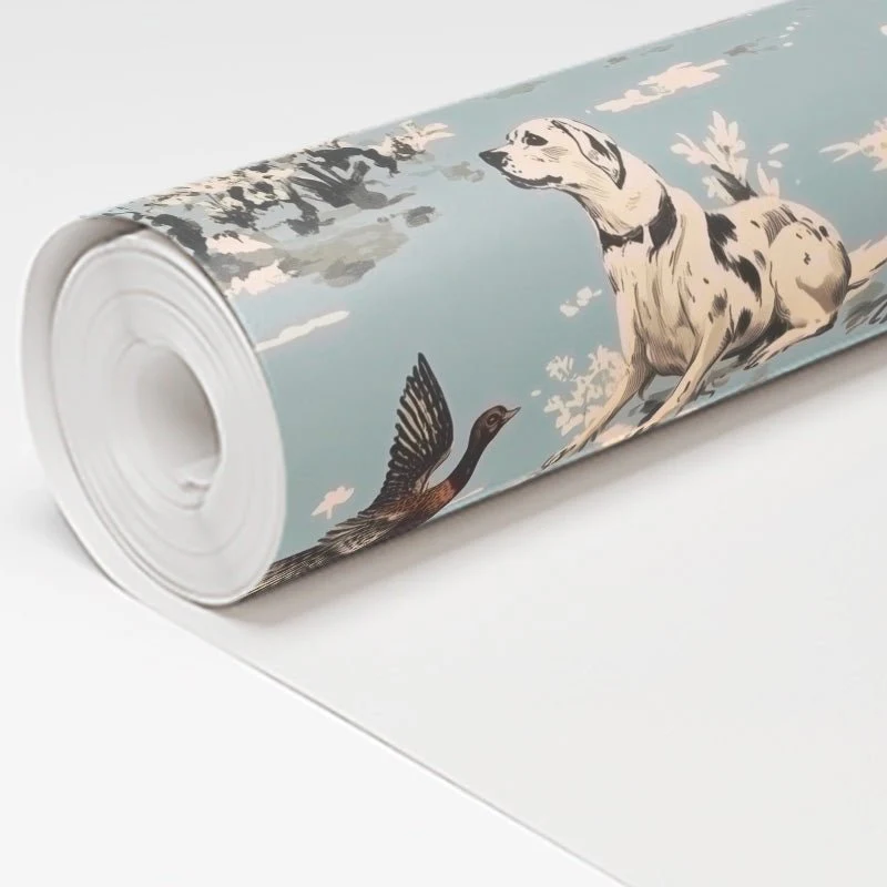 Dog Days Toile Wallpaper - Image 4