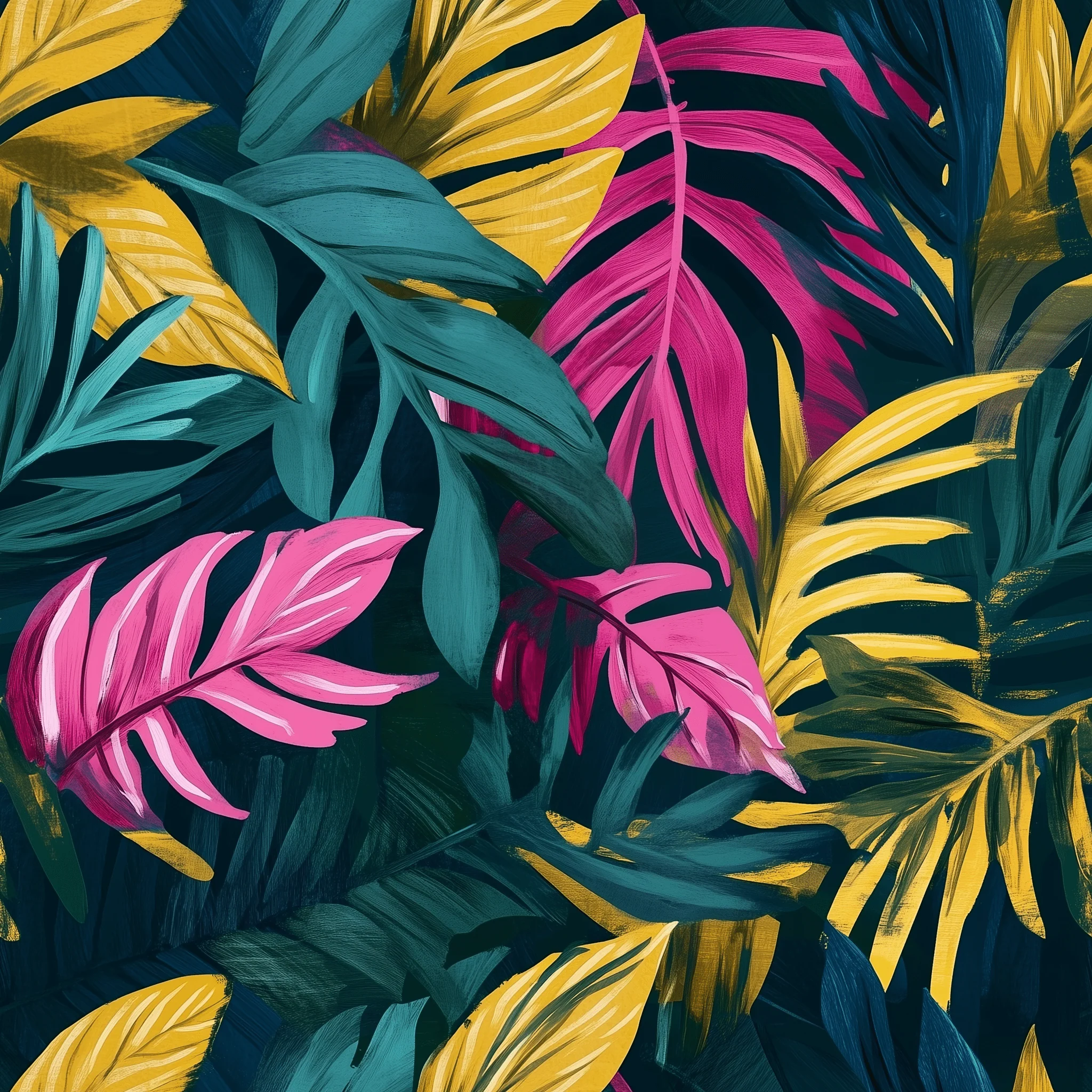 Electric Tropic Wallpaper
