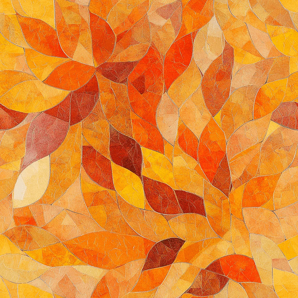 Ember Leaves Wallpaper