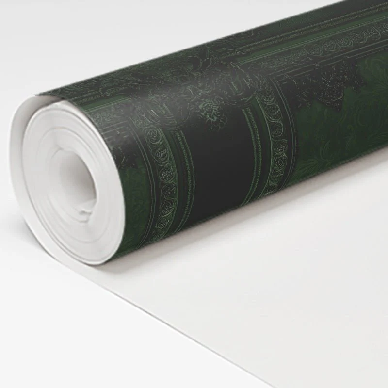 Emerald Baroque Wallpaper - Image 3