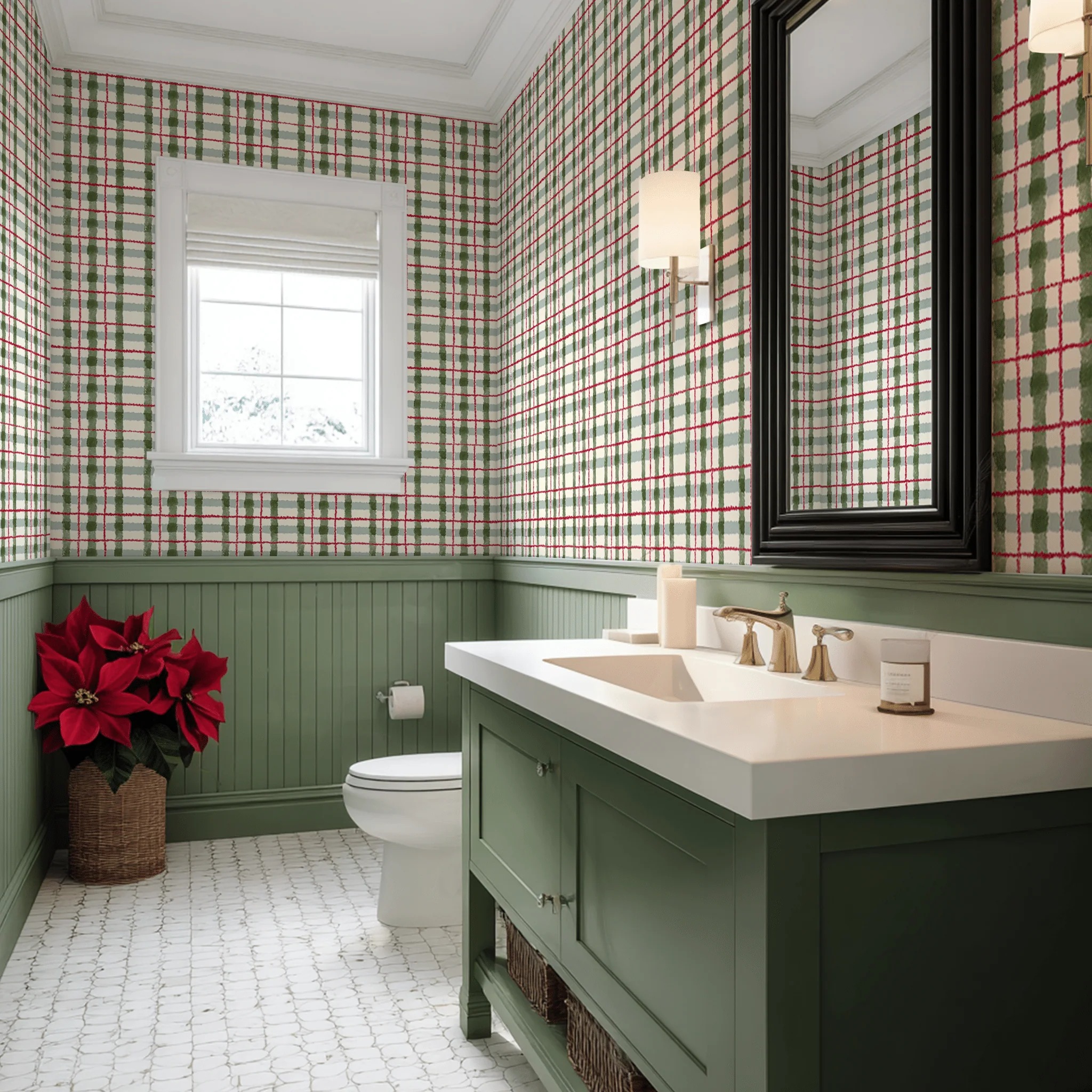 Everleigh Plaid Wallpaper - Image 2