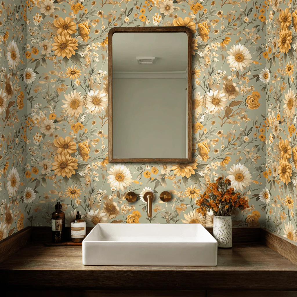Farmhouse Blooms Wallpaper - Image 4