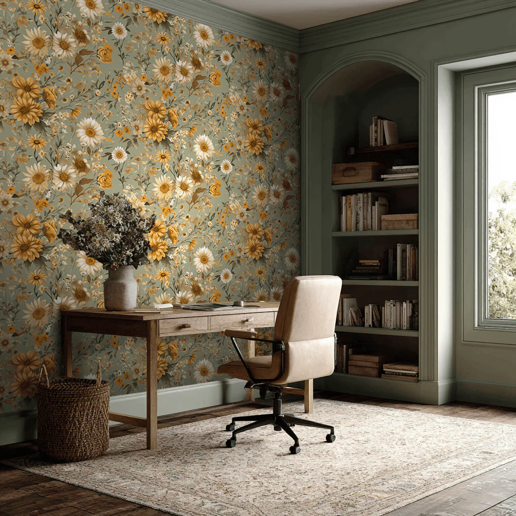 Farmhouse Blooms Wallpaper - Image 5