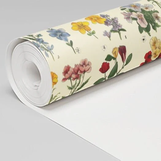 Flora Sketch Wallpaper - Image 3