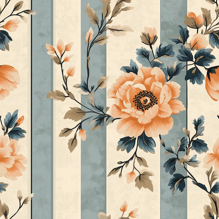 Florentine Stripes Wallpaper