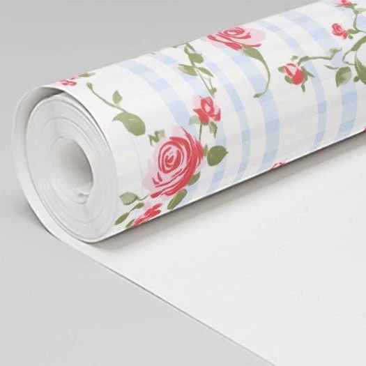 Gingham Garden Wallpaper - Image 3