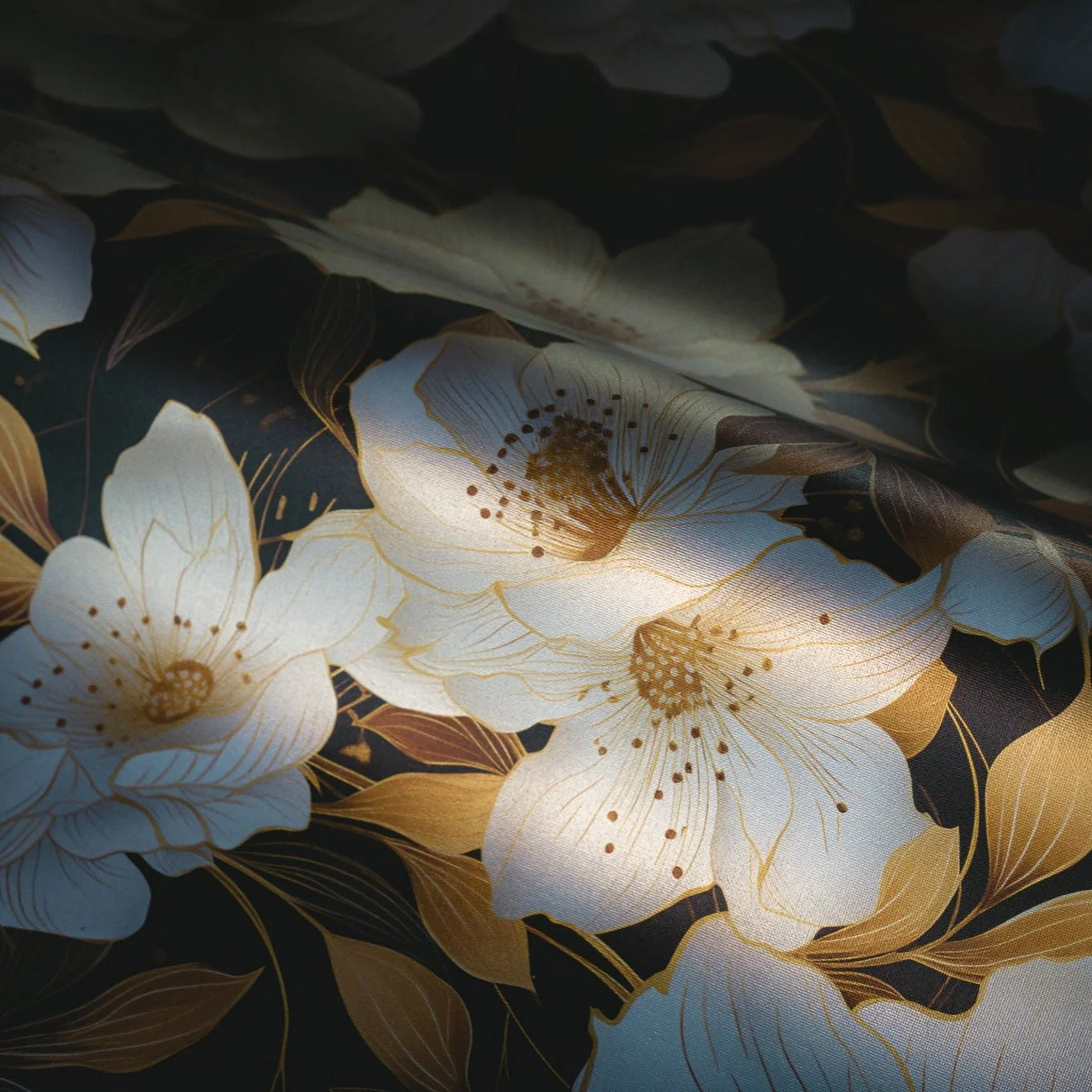 Golden Bloom Wallpaper - Image 5