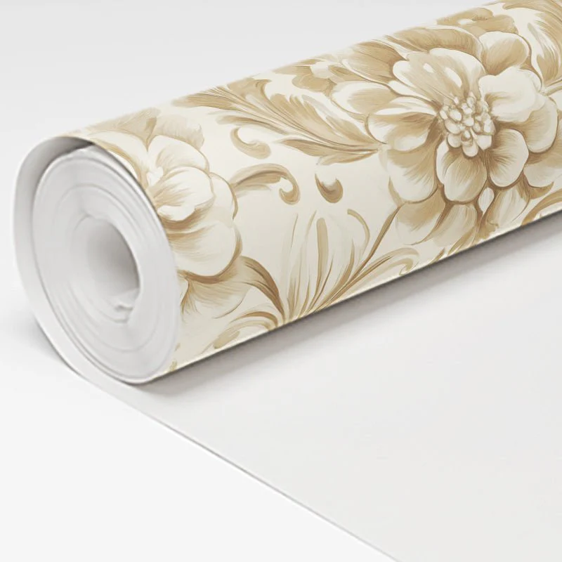 Golden Brocade Wallpaper - Image 3