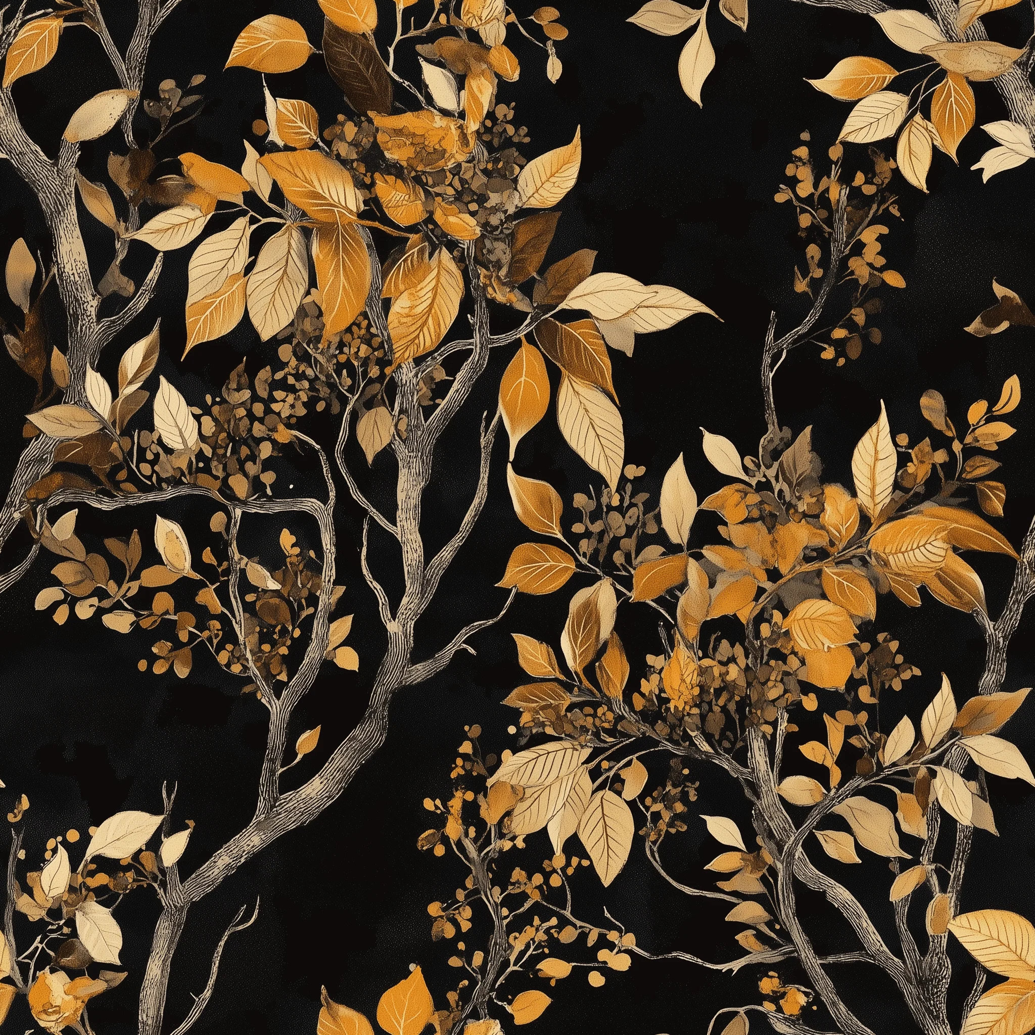 Golden Grove Wallpaper