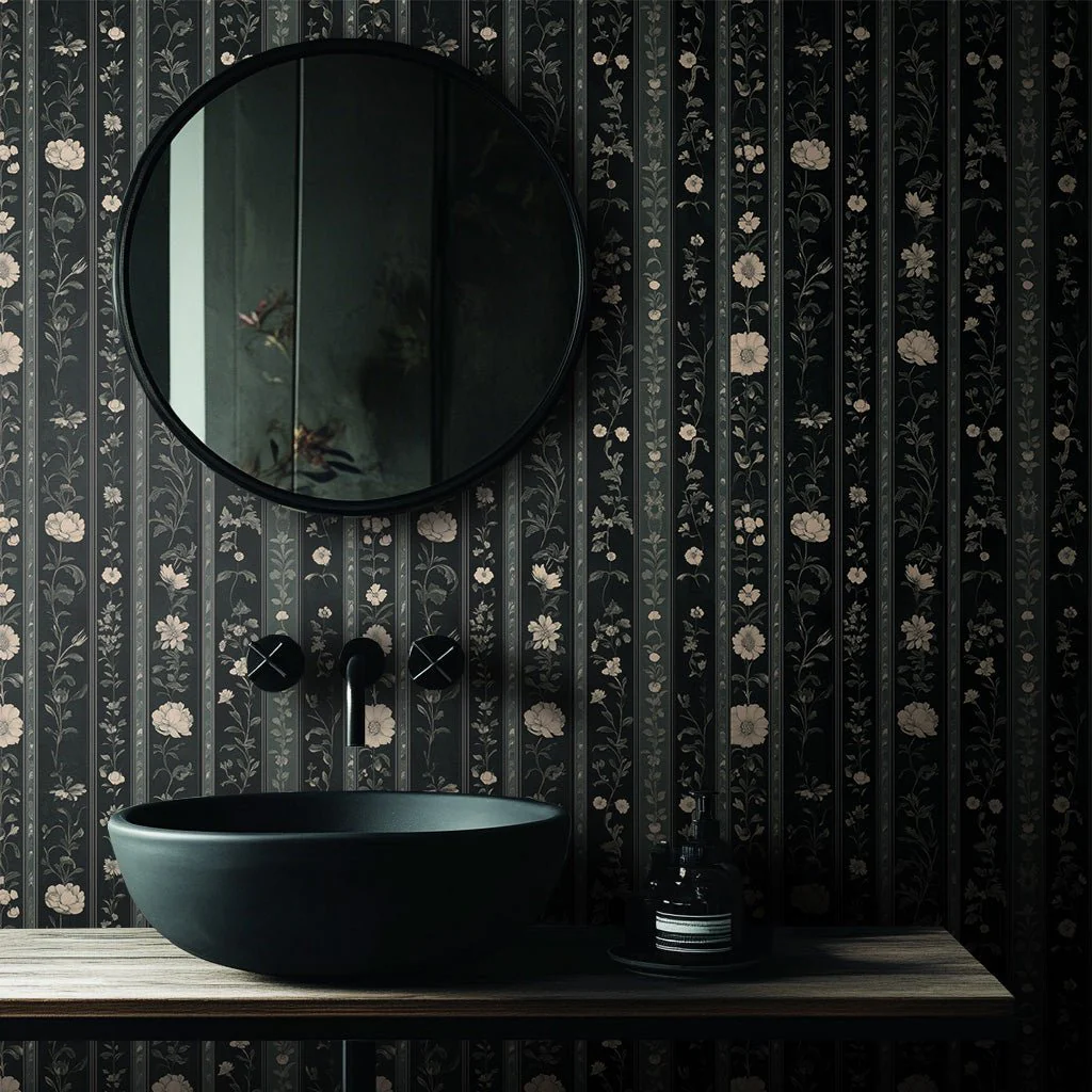 Green Dahlia Wallpaper - Image 2