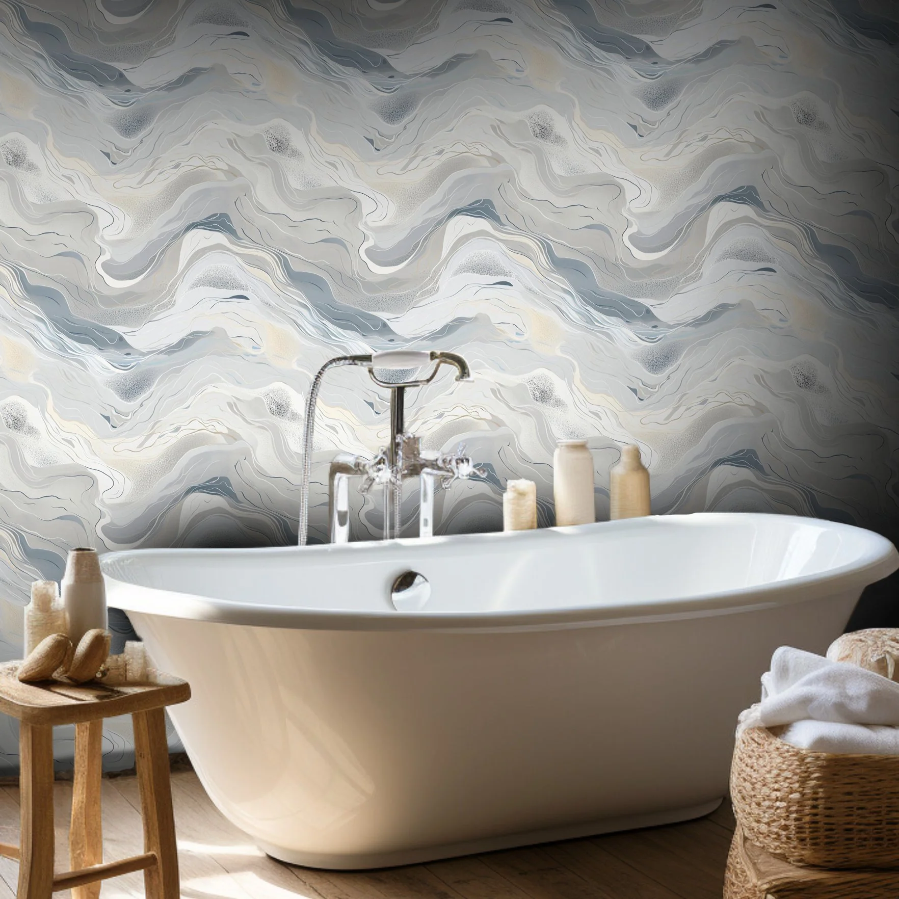 Hartwell Abstract Wallpaper - Image 5