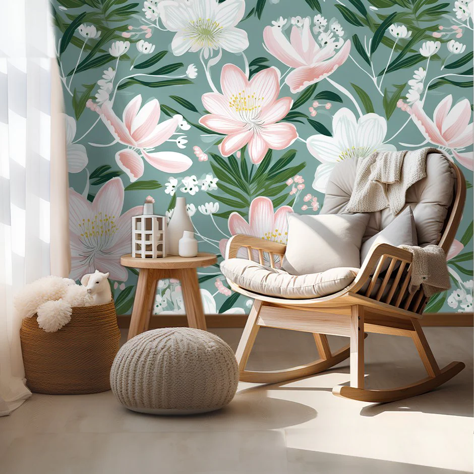 Haven Floral Wallpaper - Image 3