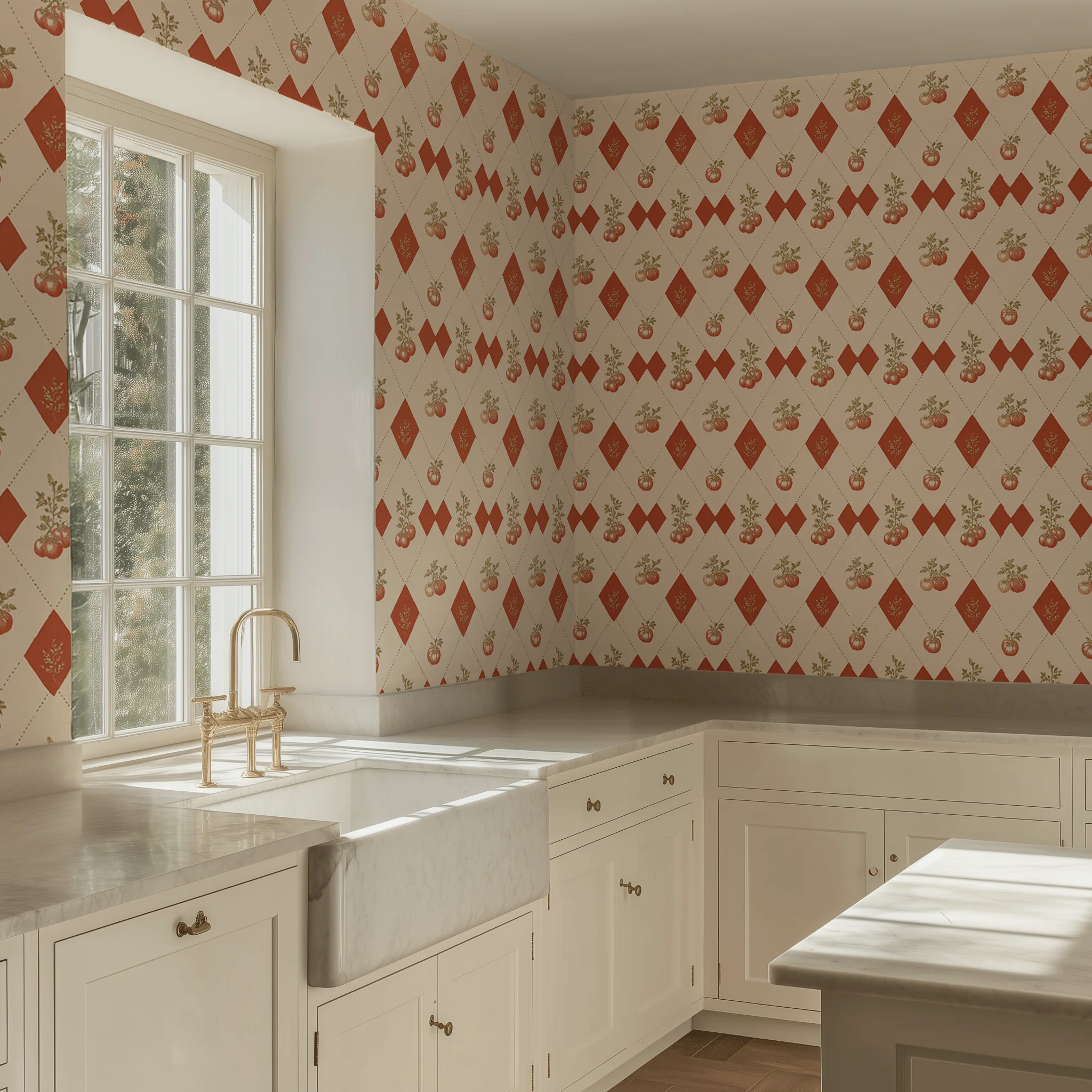 Heirloom Argyle Wallpaper - Image 2