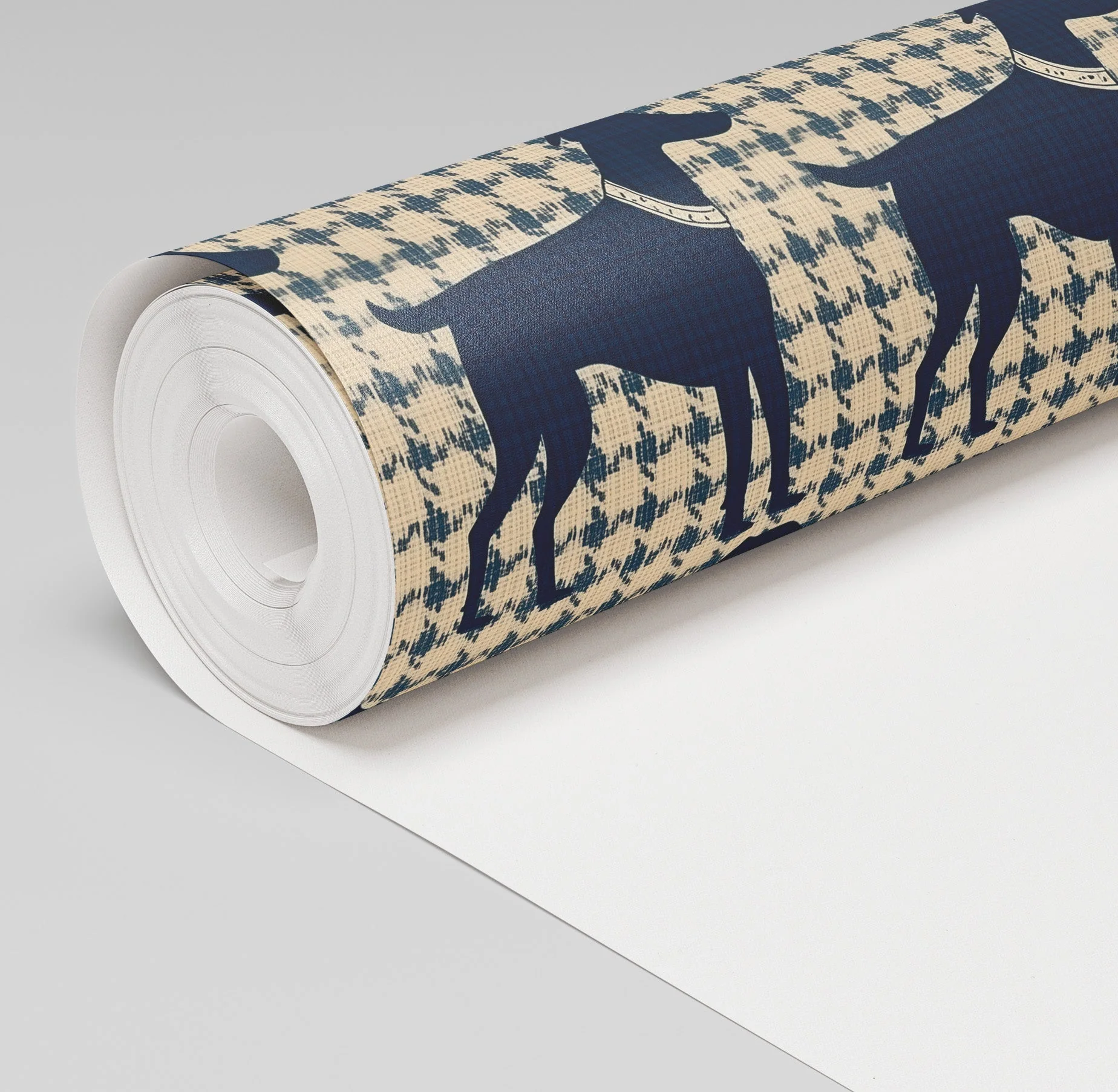 Houndstooth Heritage Wallpaper - Image 3