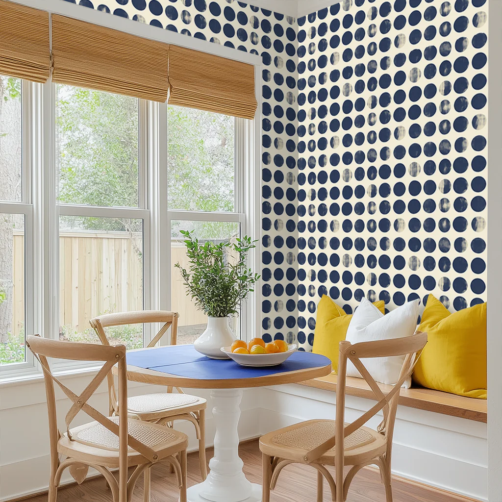Indigo Dot Wallpaper - Image 2