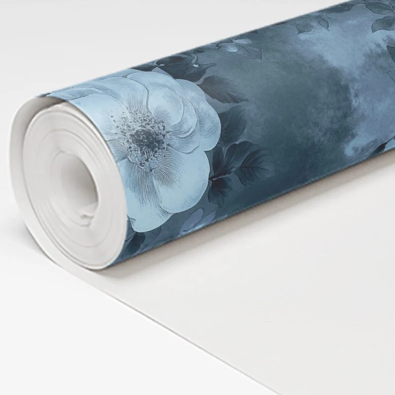 Indigo Garden Wallpaper - Image 3