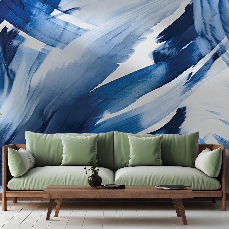 Isla Azure Flow Mural - Image 3
