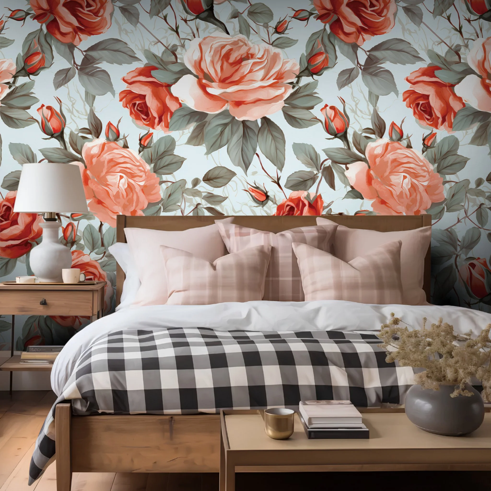 Laken Floral Wallpaper - Image 3