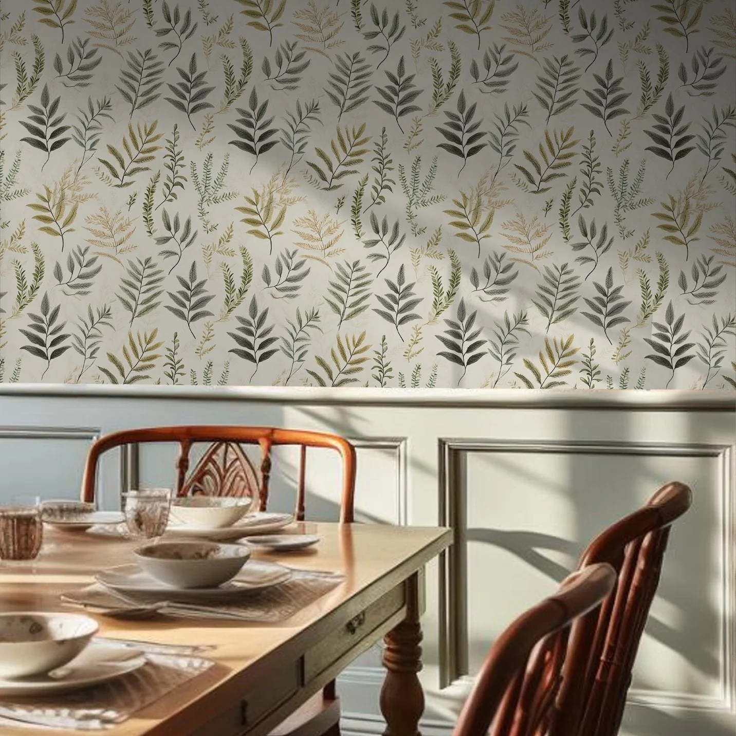 Laurel Fern Wallpaper - Image 3