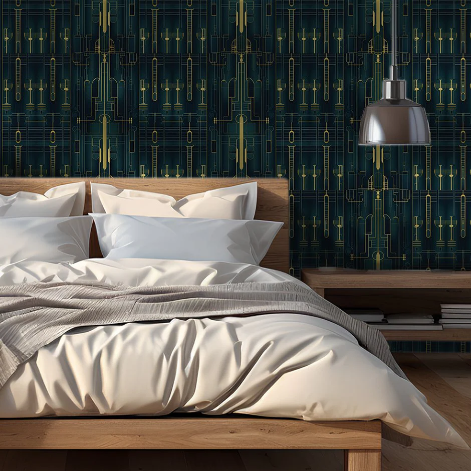 Leon Contemporary Wallpaper - Image 3