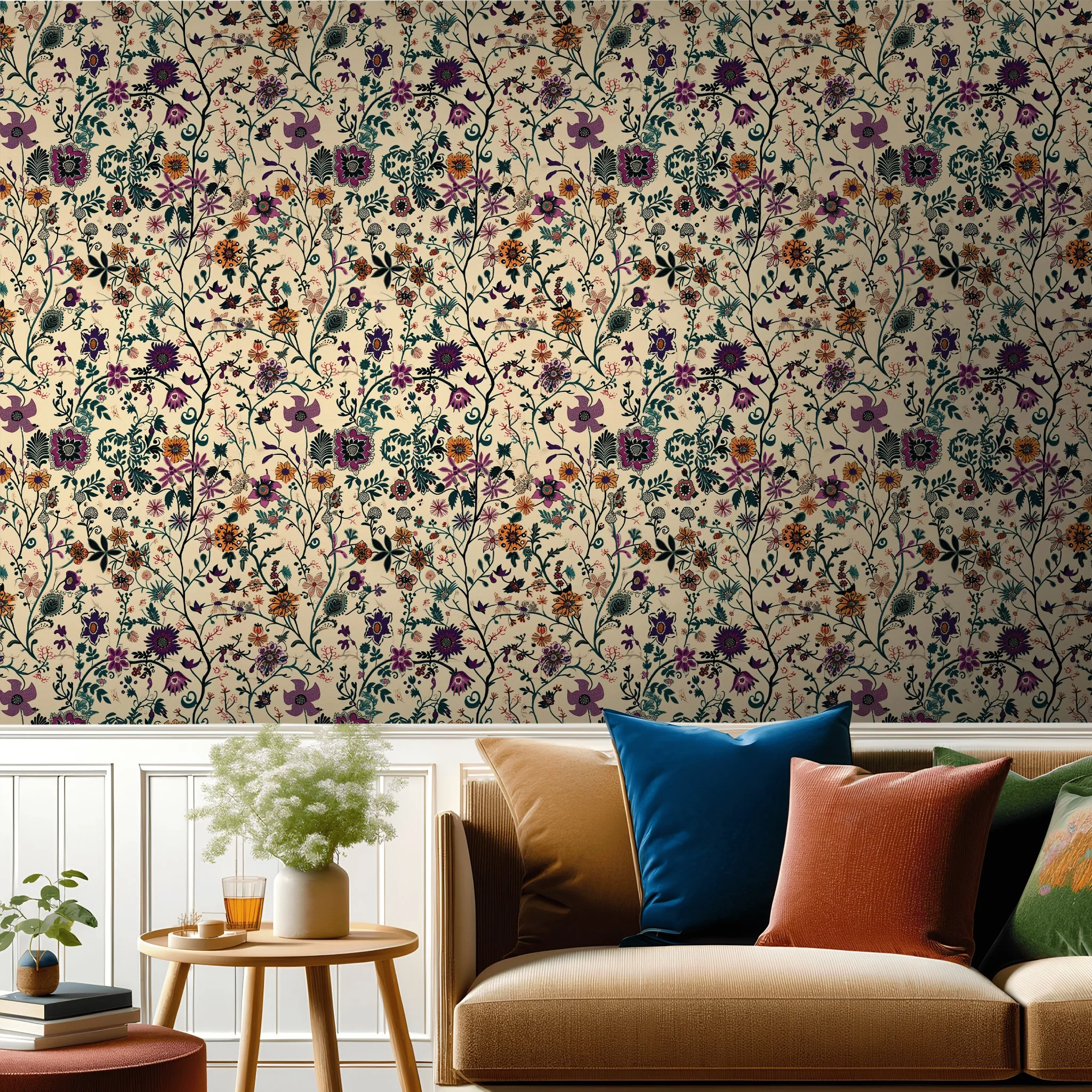 Liddy Jo Floral Wallpaper - Image 3