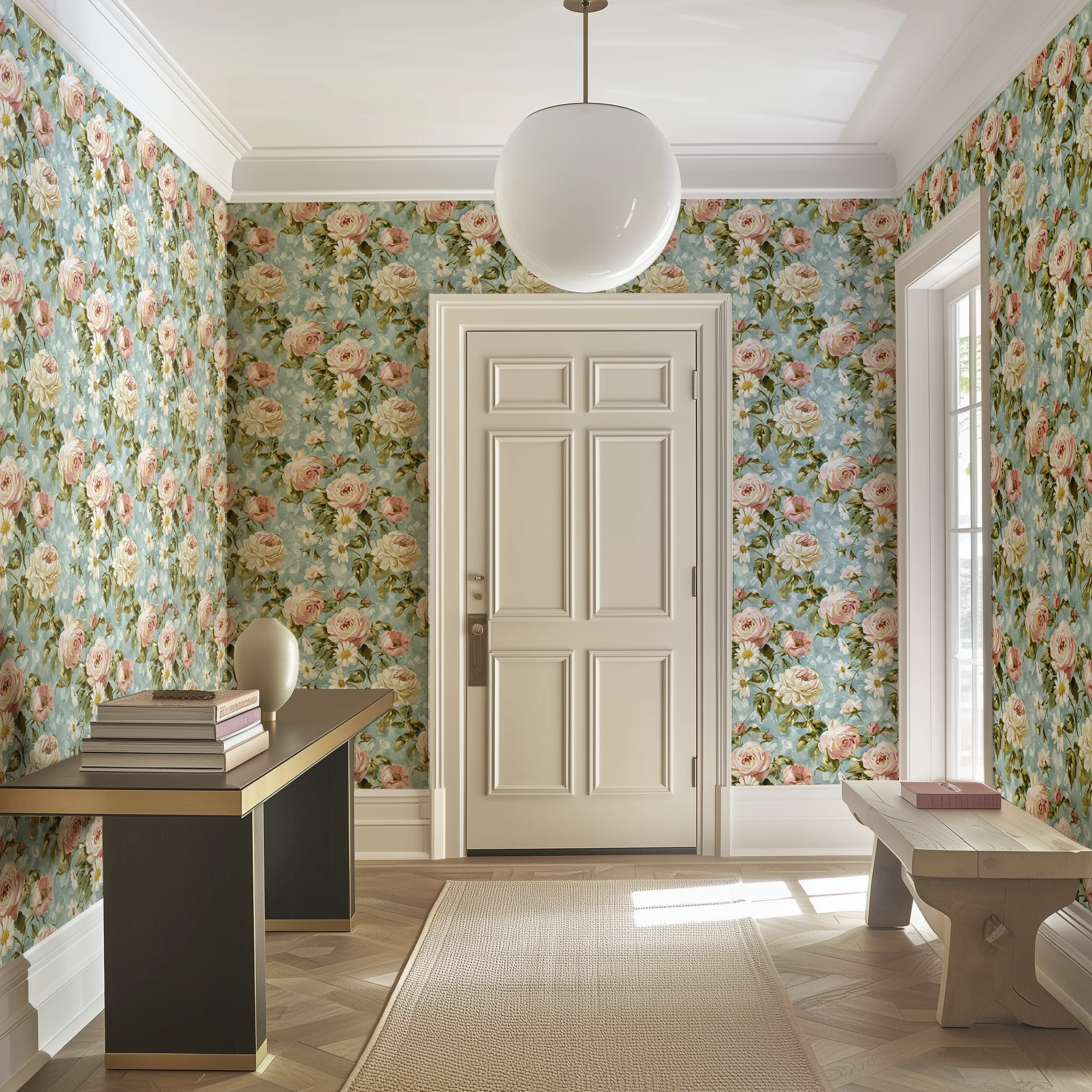 Louisa Floral Wallpaper - Image 3