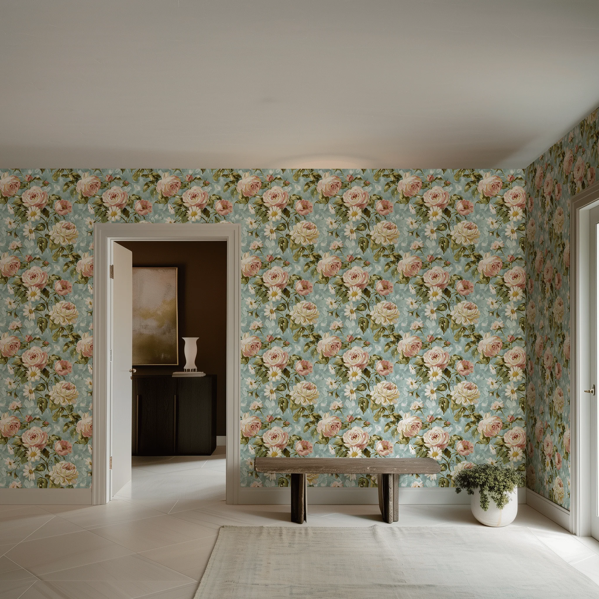 Louisa Floral Wallpaper - Image 5