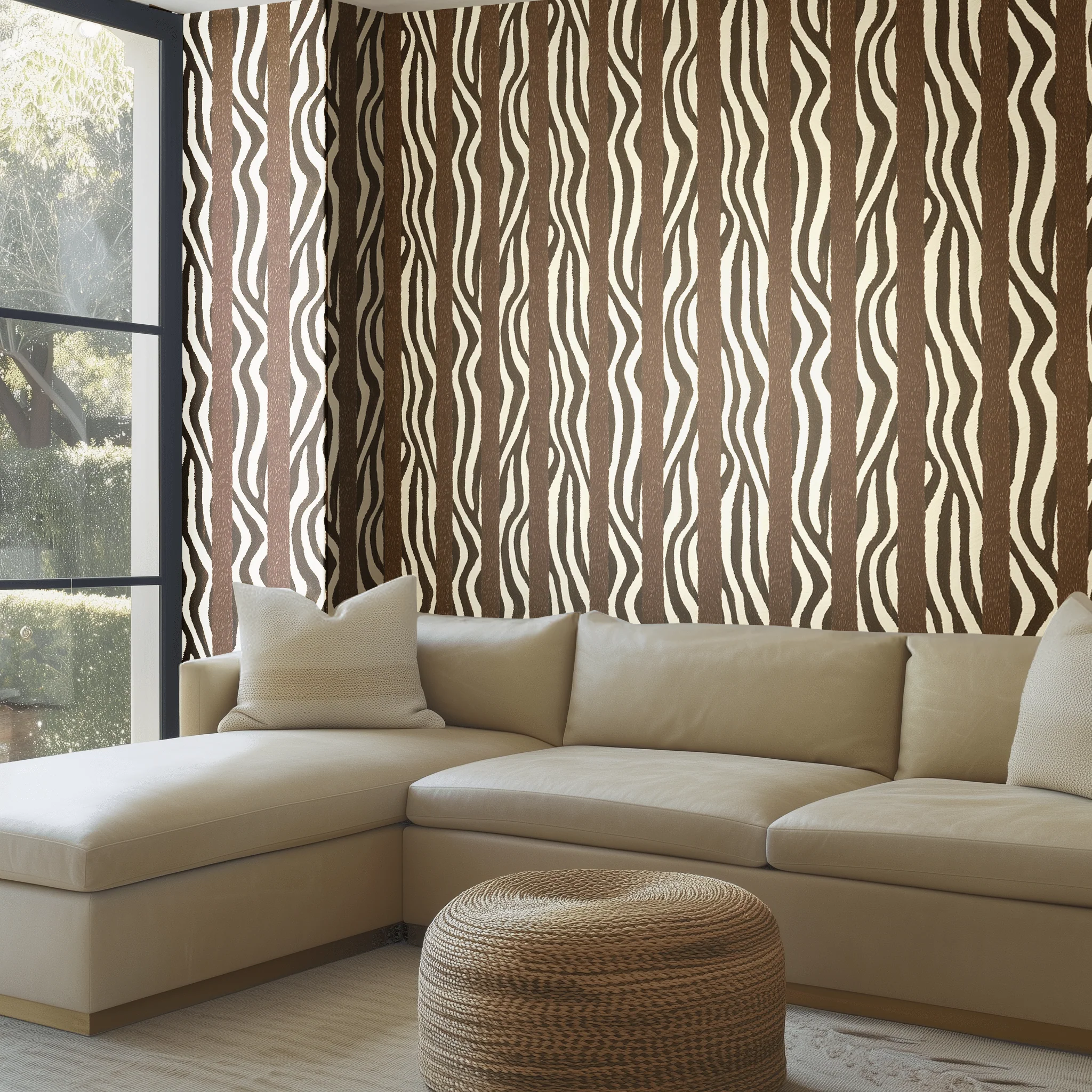 March Zebra Stripe Wallpaper - Image 2