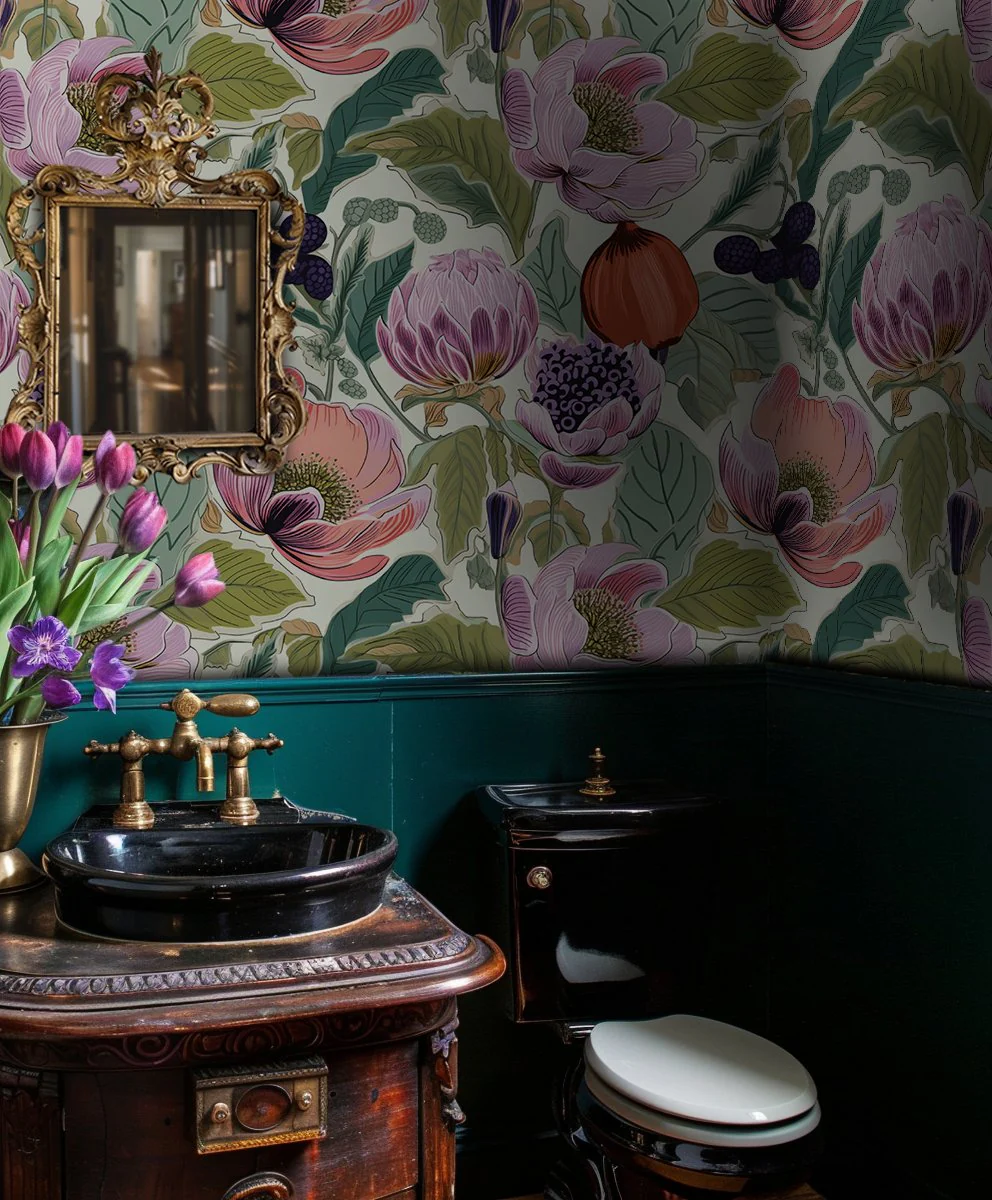 Margo Fruit Floral Wallpaper - Image 4