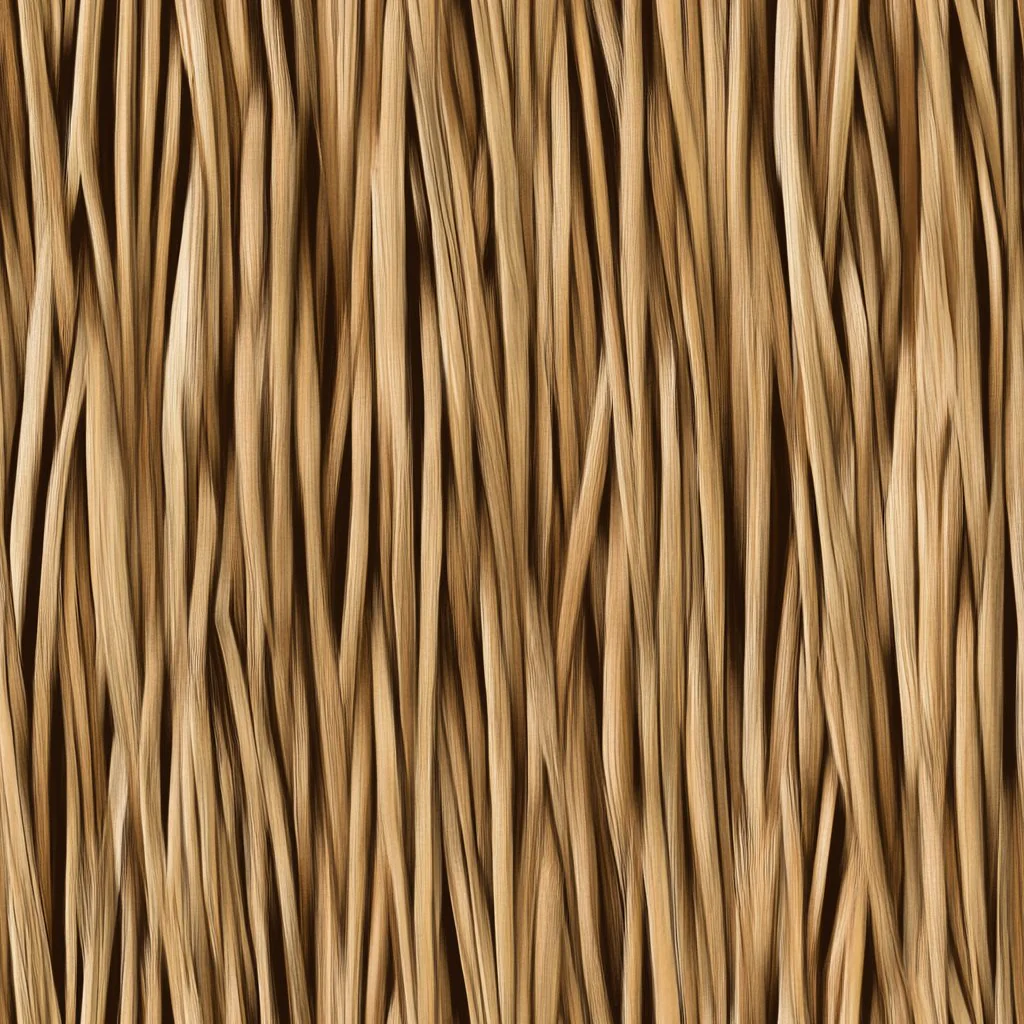 Meadow Thatch Wallpaper