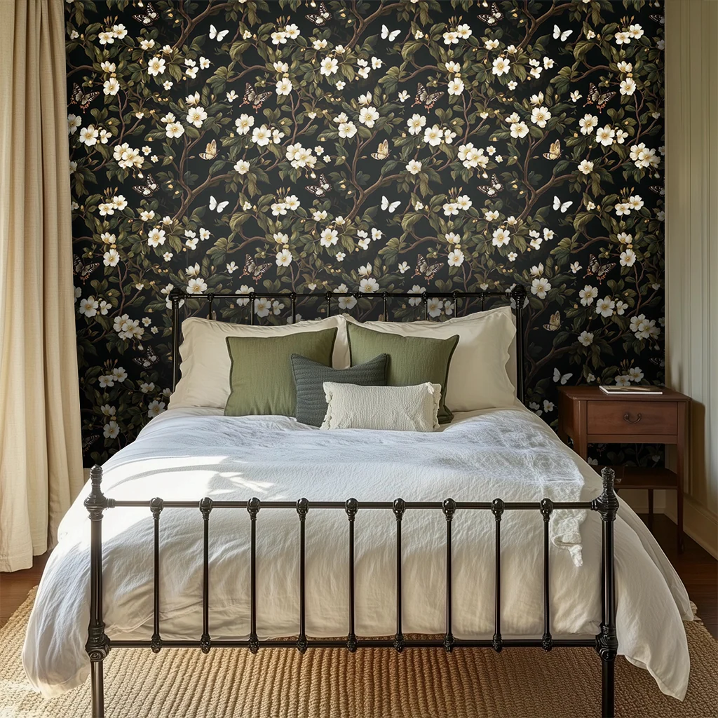 Midnight Blossom Wallpaper - Image 2
