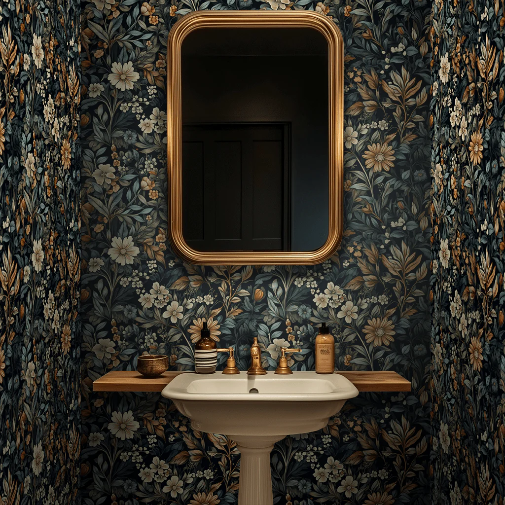 Moonlit Botanica Wallpaper - Image 2