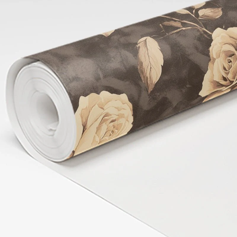 Mocha Magnolia Wallpaper - Image 3