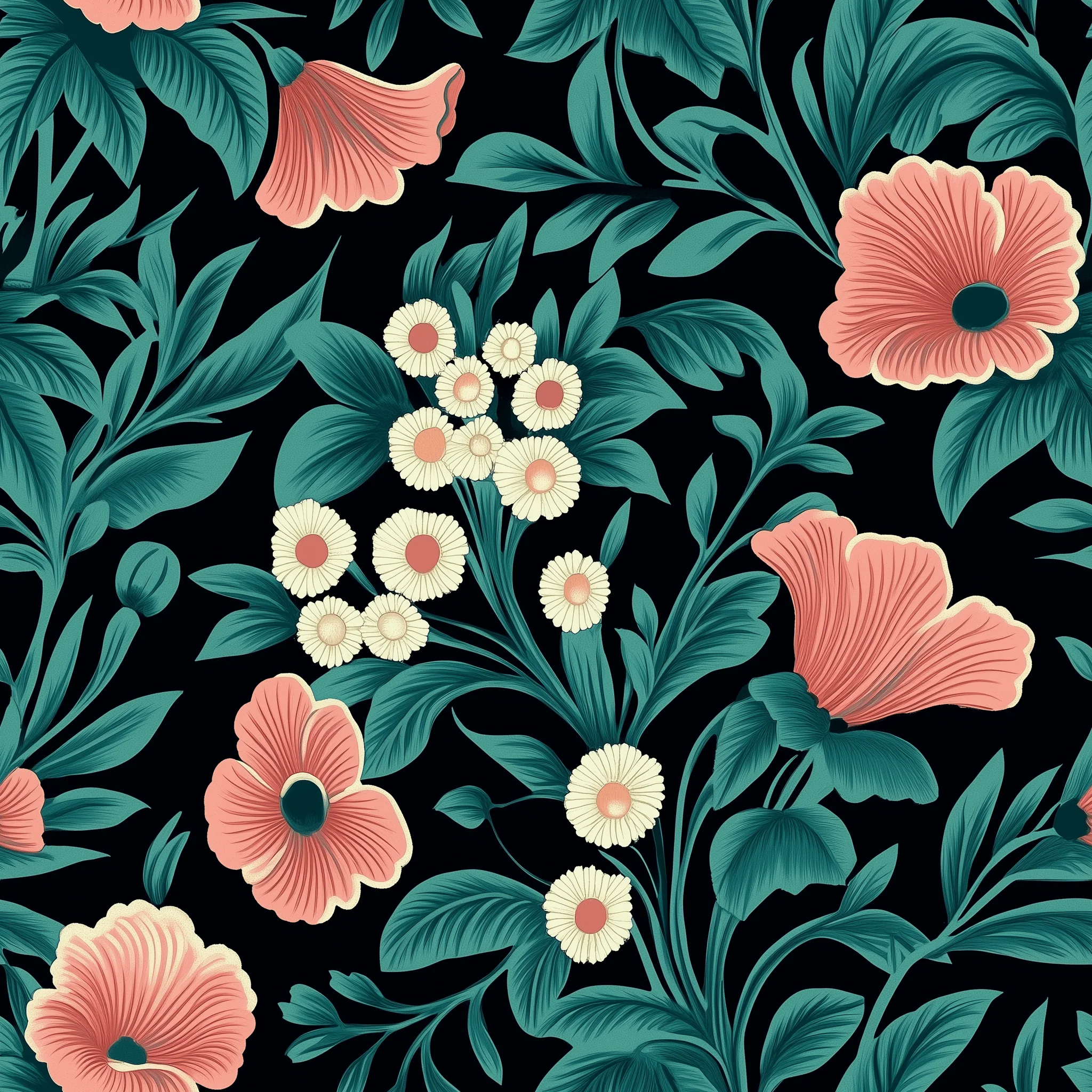 Moonbloom Wallpaper