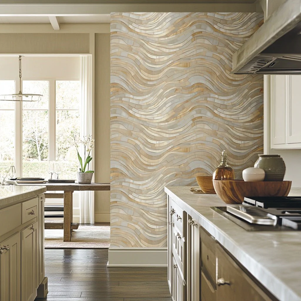 Mosaic Harmony Wallpaper - Image 2