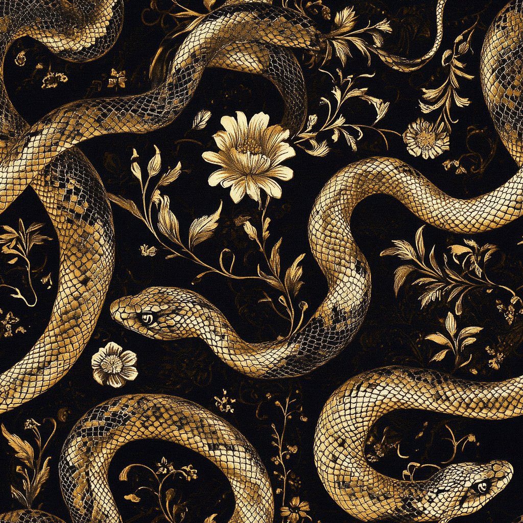 Orla Serpents Wallpaper