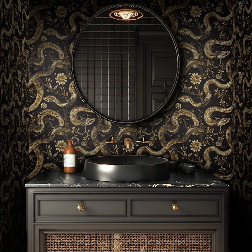 Orla Serpents Wallpaper - Image 3