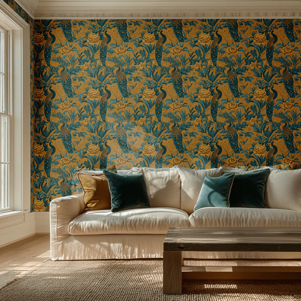 Peacock & Laure Wallpaper - Image 2