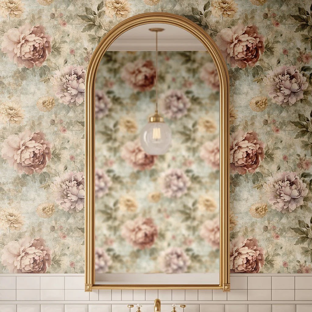 Peony Whispers Wallpaper - Image 3