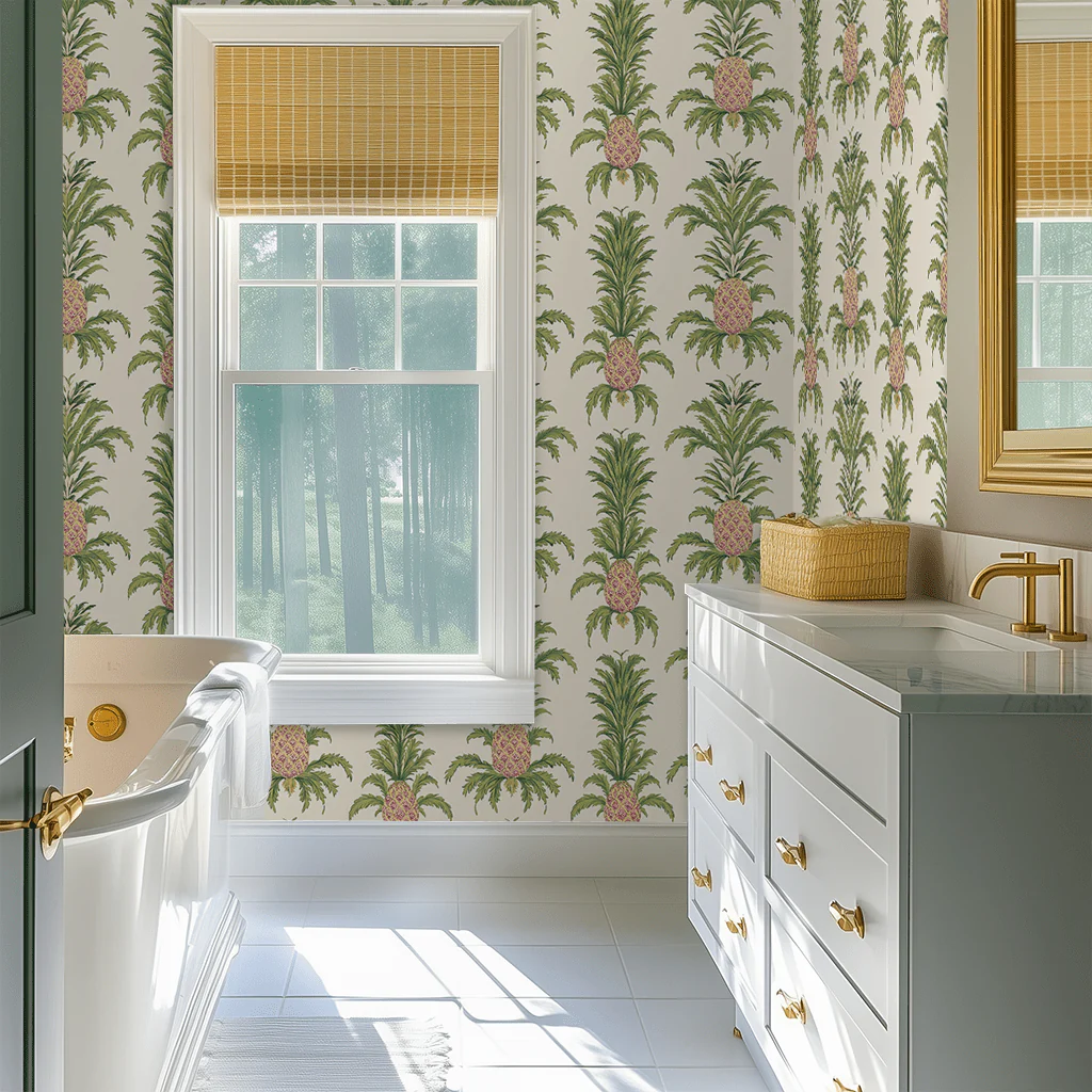 Pineapple Parade Wallpaper - Image 2