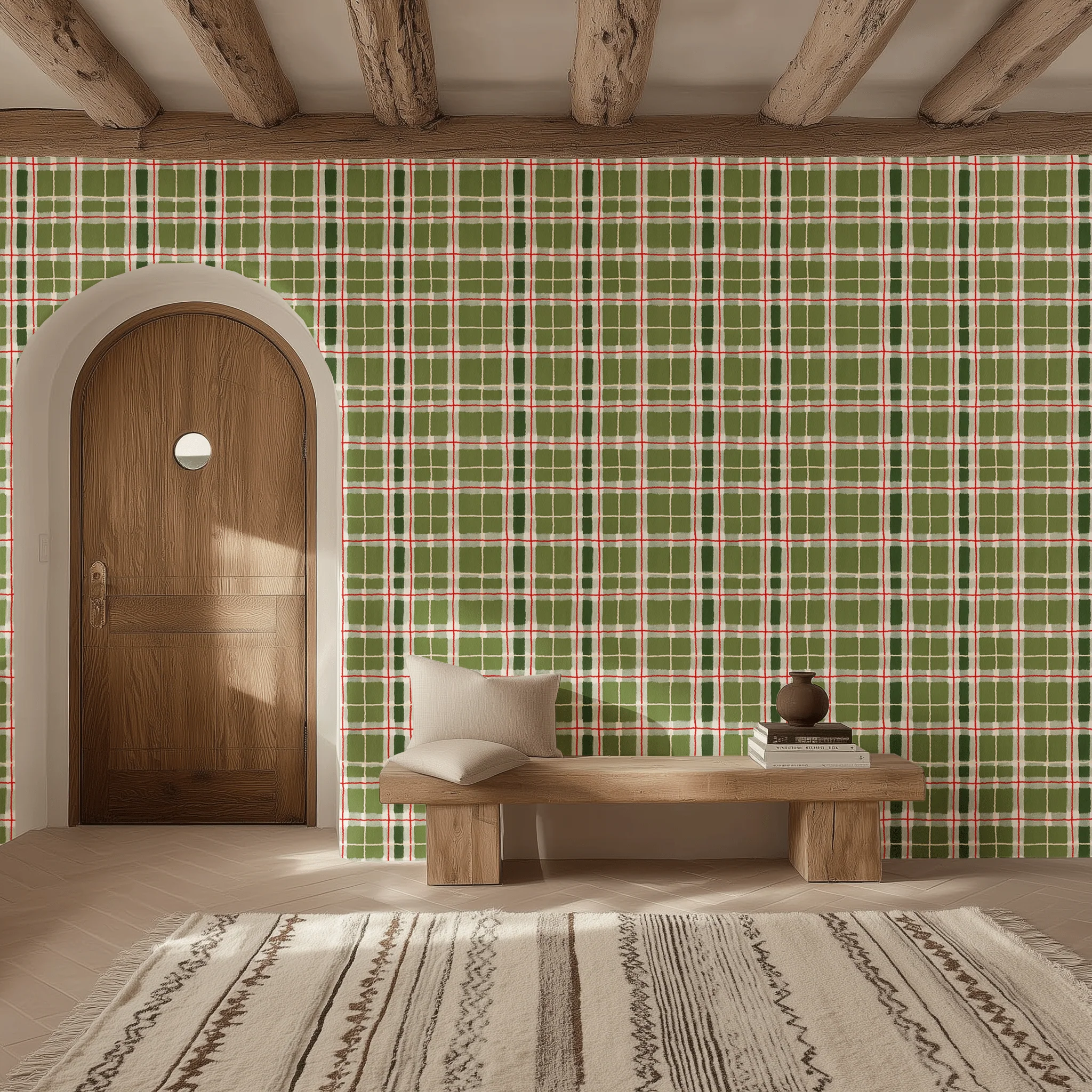 Pinehurst Plaid Wallpaper - Image 2
