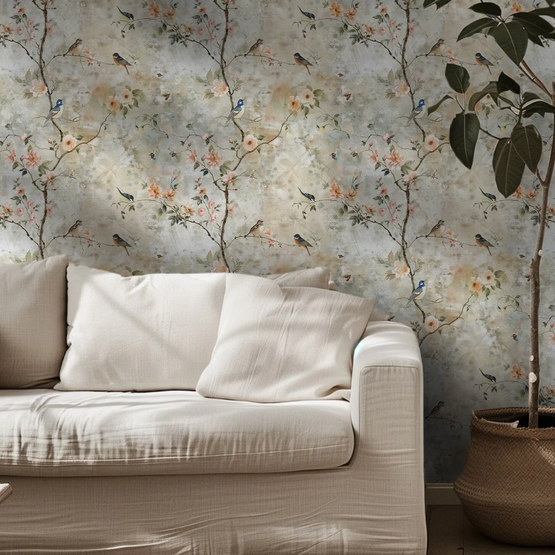Portia Floral Wallpaper - Image 2