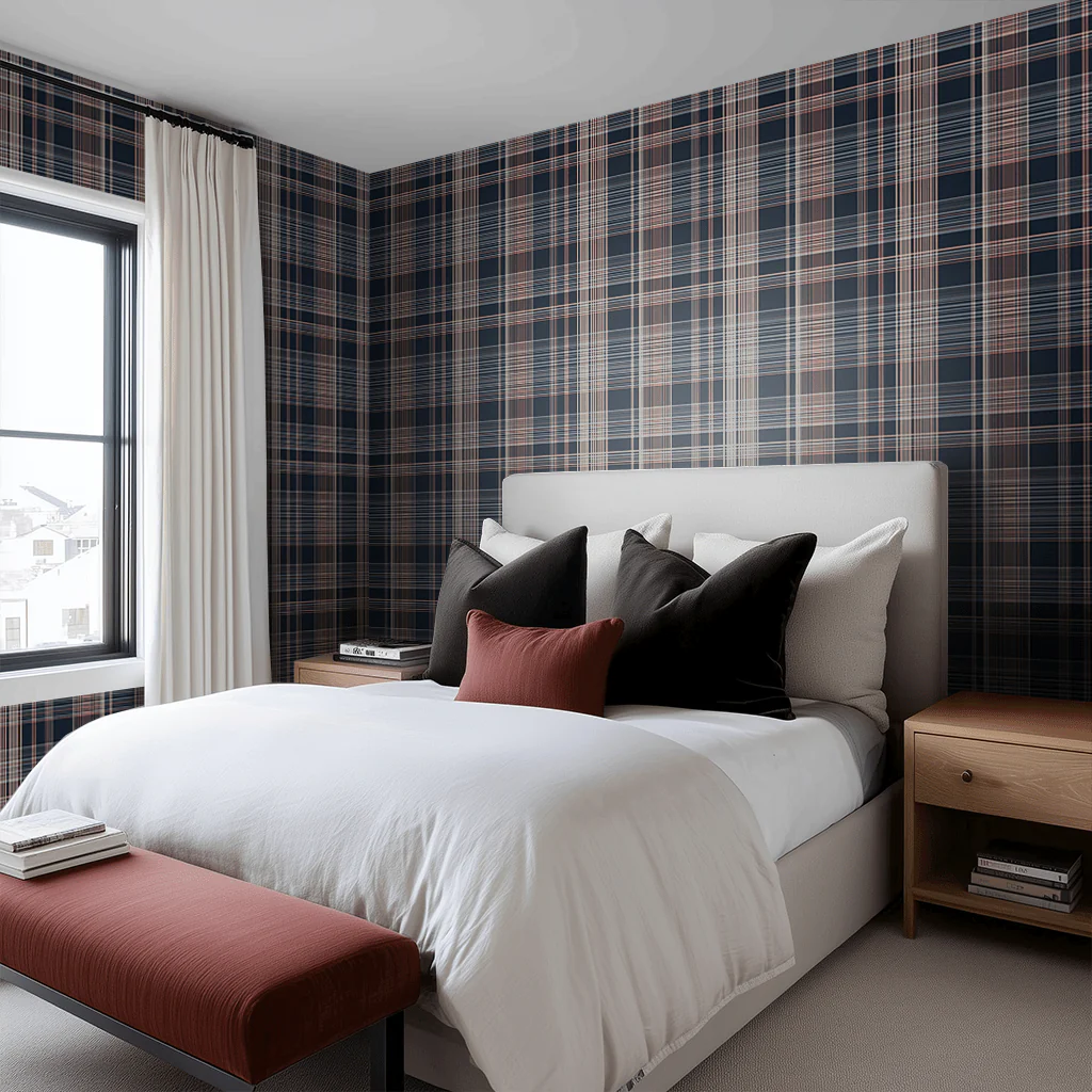 Prescott Plaid Wallpaper - Image 2