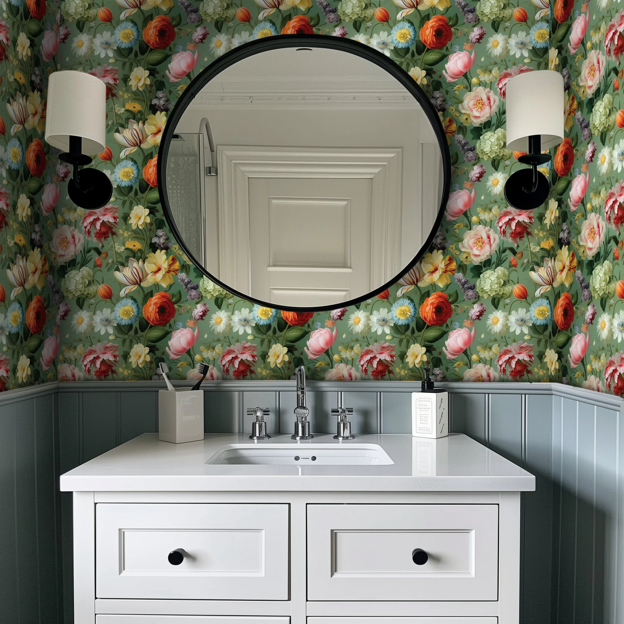 Romilly Floral Wallpaper - Image 4